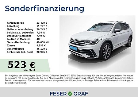 VW Tiguan Allspace Volkswagen R-Line 2.0TDI 4M DSG AHK SHZ 20"