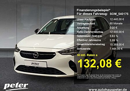 Opel Corsa F 1.2 Edition Klima Sitzheizung Allwetter