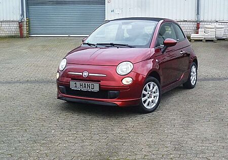 Fiat 500 Cabrio Klima1.Hand Scheckheft PDC Alu Nichtraucher