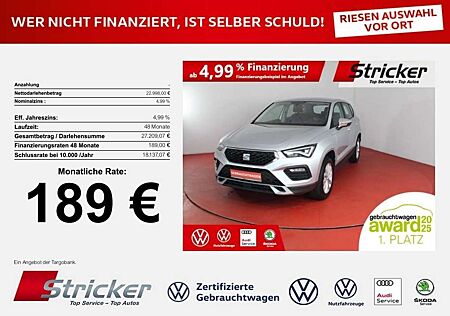 Seat Ateca Style 1.5TSI 189,-ohne Anzahlung Sitzheizung Navi