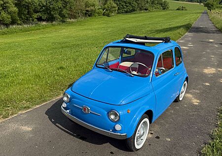 Fiat 500 F RUNDTACHO 1968 SYNC GETRIEBE TÜV & H NEU