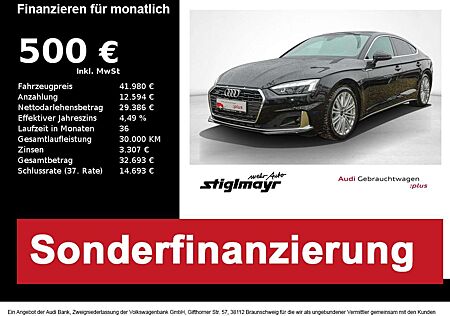 Audi A5 Sportback Advanced S-line 40 TFSI quattro 19´
