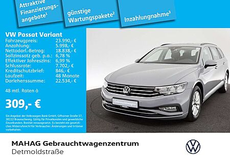VW Passat Variant Volkswagen Business 2.0 TDI LED Navi RearVie
