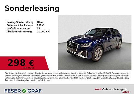 Audi Q2 40 TFSI qu S Line Ext Leder,Pano,SONOS