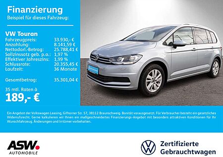 VW Touran Volkswagen Comfortline 1.5TSI DSG Nav ACC RFK AHK 7S