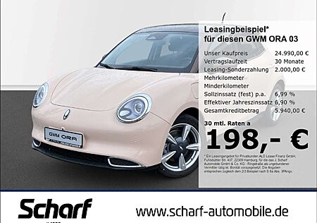 GWM Ora 03 400 PRO WP Navi LED 360 Kamera PDC SHZ LHZ DAB App
