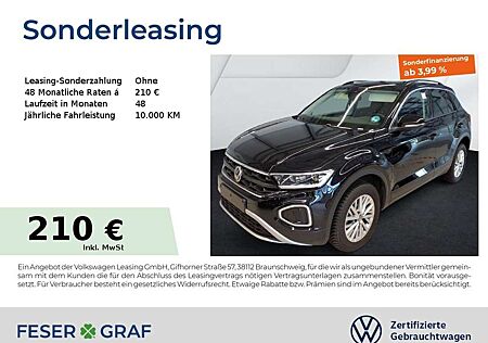 VW T-Roc Volkswagen Life 1.0 TSI Navi LED DigiCockpit SiHz ParkAssist