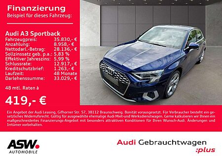 Audi A3 Sline 40TDI quattro Navi LED B&O VC