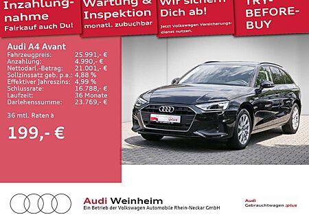Audi A4 35 TFSI S-tronic LED Navi Klima Einpark