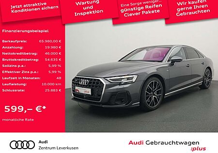 Audi A8 STANDHZ AHK B&O LEDER KAM SHZ PANO