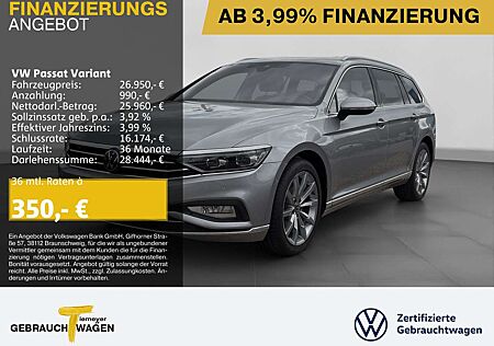 VW Passat Variant Volkswagen 2.0 TDI DSG ELEGANCE IQ PANO AHK