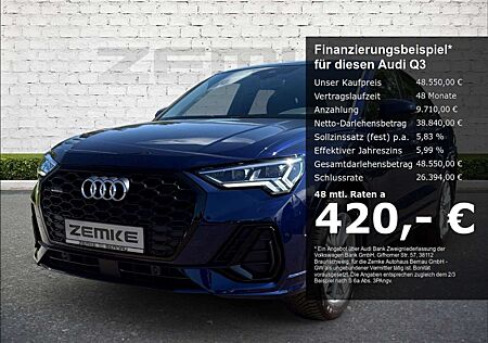 Audi Q3 Sportback 45 TFSI S tronic quattro S line Navi dig