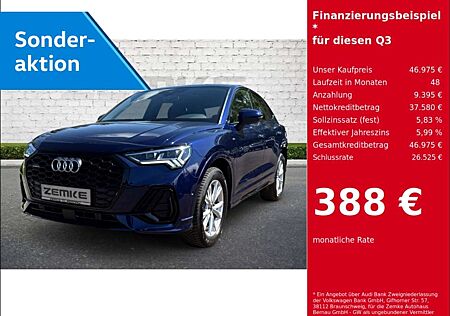 Audi Q3 Sportback 45 TFSI S tronic quattro S line Navi dig