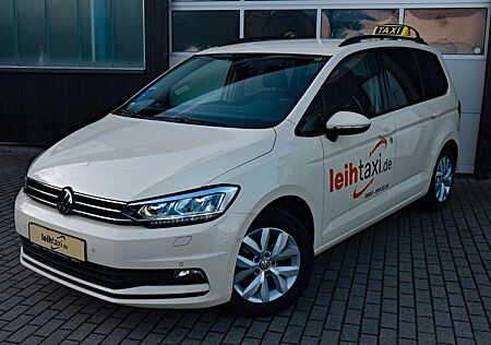 VW Touran Volkswagen Taxi 1.Hd. Scheckheft 7-Si. Garantie NAVI