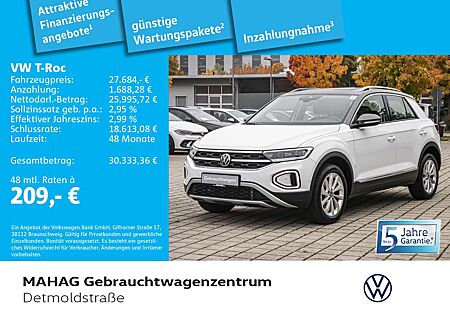VW T-Roc Volkswagen 1.5 TSI Style AHK LED+ Navi Pano ParkAssis