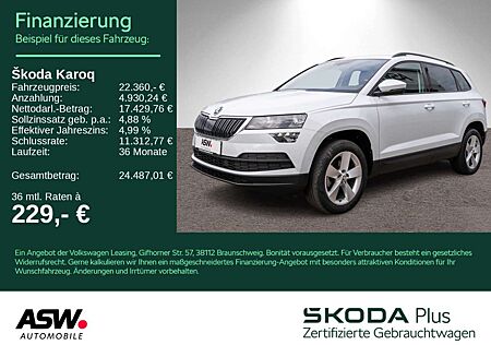 Skoda Karoq Ambition 1.5TSI DSG LED Navi Stdhz SHZ AHK
