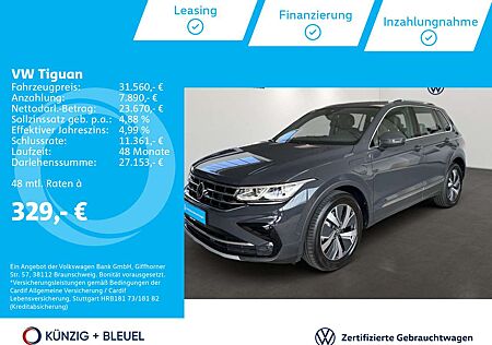 VW Tiguan Volkswagen Elegance 1,4 TSI e Hybr.*DSG*Nav*Leder*AH