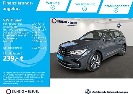 VW Tiguan Volkswagen Elegance 1,4 TSI e Hybr.*DSG*Nav*Leder*AH