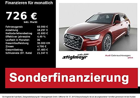 Audi A6 Avant S-line 50 TFSIe quattro ACC+AHK+B&O+HUD+HD-M