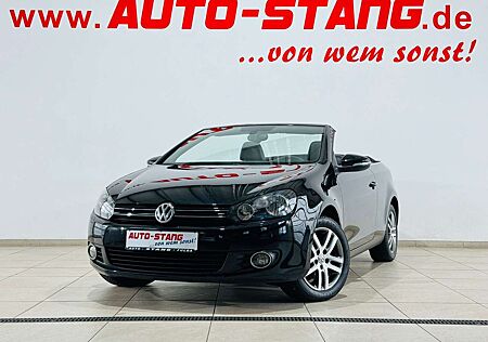 VW Golf Volkswagen VI Cabriolet*SCHECKHEFT+ALCANTARA+NAVI+SH*