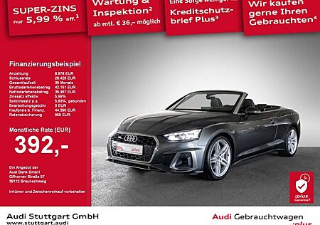 Audi A5 Cabrio 45TFSI quattro S line Laser HeadUp B&O