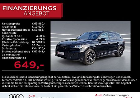 Audi Q7 50 TDI qu S line LASER Pano S-Sitz 22" STHZG