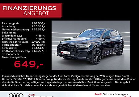 Audi Q7 50 TDI qu S line LASER Pano S-Sitz 22" STHZG