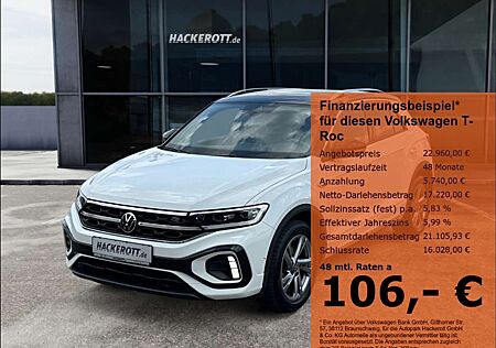 VW T-Roc Volkswagen R-Line 1.0 TSI PDC Navi AHK ACC Klimaa.
