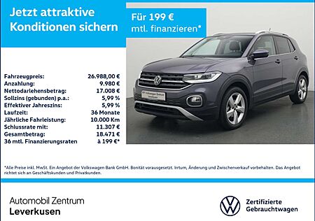 VW T-Cross Volkswagen TSI Style DSG ACC AHK SHZ KAM LED