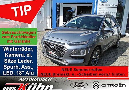 Hyundai Kona 1.0 T-GDI Premium - Navi, WR, belüf. Sitze, Kamera