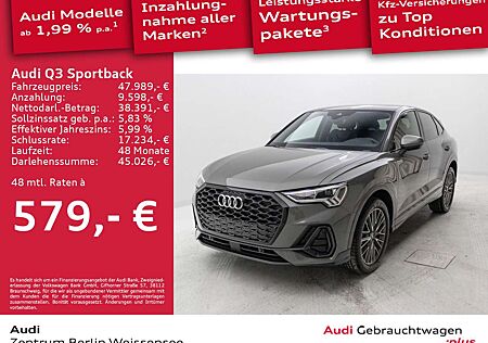 Audi Q3 35 TFSI S-TRO*LED*PANO*AHK*RFK*NAVI