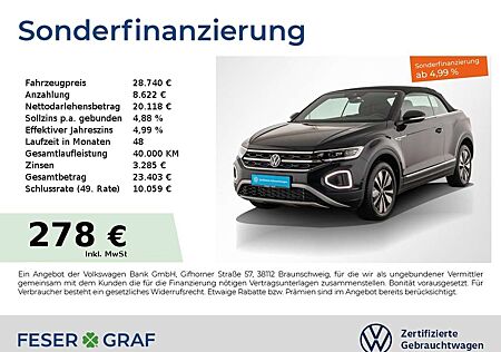 VW T-Roc Volkswagen Cabrio 1.5 TSI MOVE DSG LED NAVI KAMERA