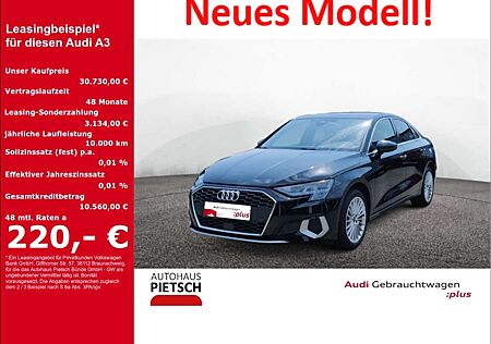 Audi A3 Limo 35 TFSI advanced SmartInterface Sitzhzg