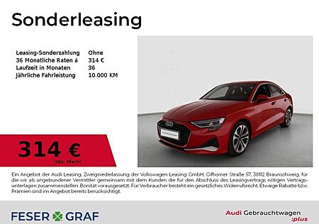 Audi A3 Lim. 35 TDI Matrix/ACC/AHK/El. Sitze/R-Kamera/18 Z
