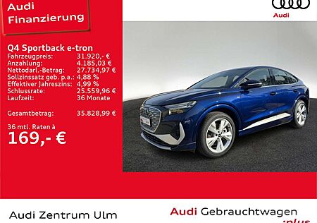 Audi Q4 e-tron 40 S-Line MATRIX SONOS NAVI+