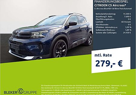 Citroën C5 Aircross Citroen BlueHDi 130 Shine Pack Automatik