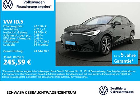 VW ID.5 Volkswagen GTX *ACC*PANO*MATRIX*NAVI*8-fach bereift
