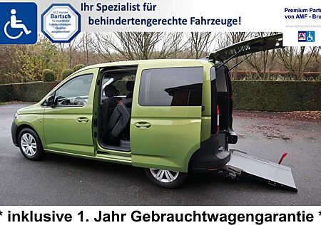 VW Caddy Volkswagen 1,5 TSI DSG*rollstuhlgerecht*Wenderampe*Garantie*