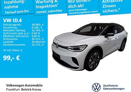 VW ID.4 Volkswagen GTX 4Motion Navi IQ.Light DAB+ FrontAssist