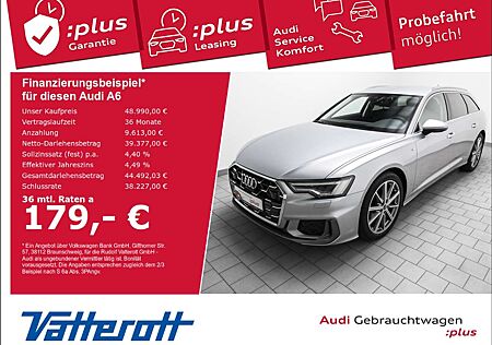 Audi A6 Avant 40 TDI S line AHK Matrix ACC Leder