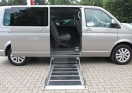 VW T5 Transporter Volkswagen T5 Caravelle 2.0 TDI DSG Comf. LR ROLLSTUHLRAMPE