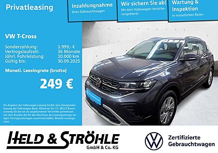 VW T-Cross Volkswagen Life 1.5 TSI DSG LED NAV AHK KAM TRAVEL