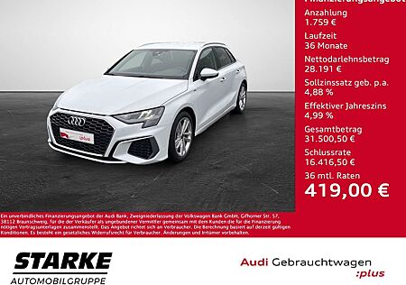 Audi A3 Sportback 35 TDI S tronic S line
