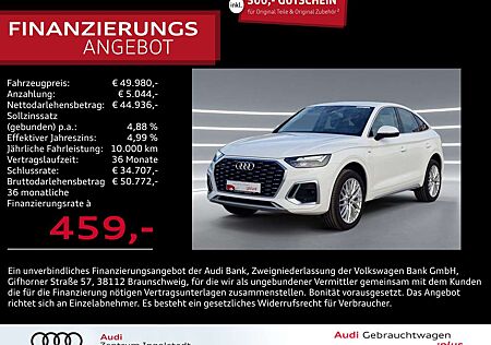 Audi Q5 Sportback 45 TFSI qu S line AHK ACC NAVI 20"