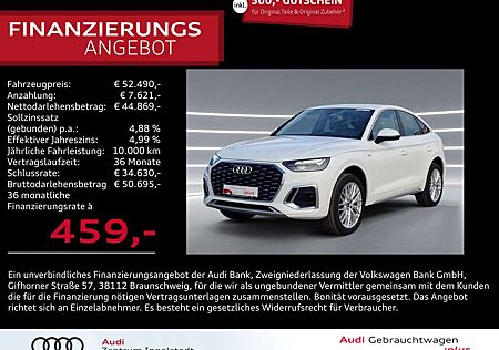 Audi Q5 Sportback 45 TFSI qu S line AHK ACC NAVI 20"