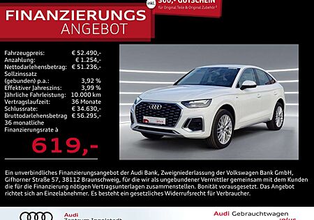 Audi Q5 Sportback 45 TFSI qu S line AHK ACC NAVI 20"
