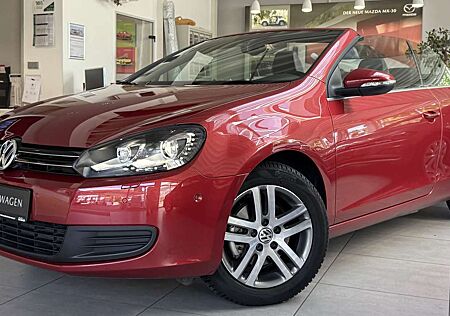 VW Golf Cabriolet Volkswagen Automatik 1-Hand Navi SHZ Einparkhilfe Klimaaut.