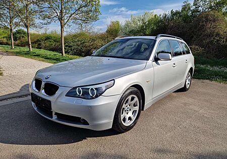 BMW 525i 525 ,Klima,Alu,AHK,160tkm Original,Leder,Pano,