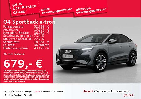 Audi Q4 e-tron 55 qu. S line Virtual+/Wärme