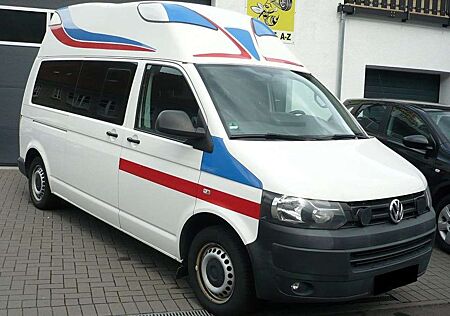 VW T5 Volkswagen Lang und Hoch Krankenwagen Doppel klima